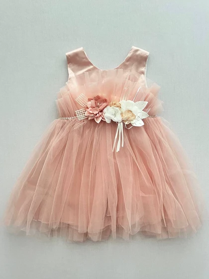 تور پرنسسی بالاتنه ساتن کمرگل 7098