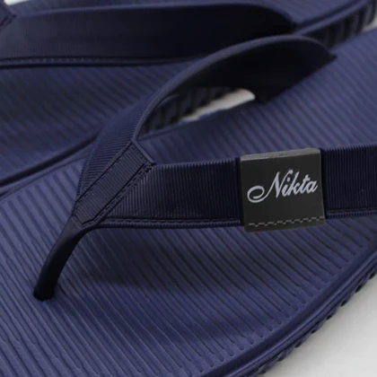 دمپایی لاانگشتی مردانه نیکتا مدل 149 سرمه ای