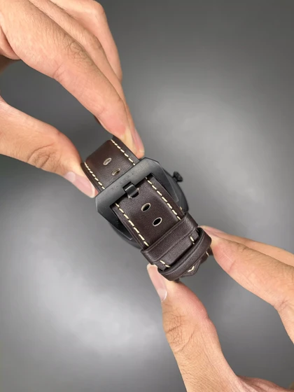 ساعت مچی پنرای رادومیر بند چرمی قهوه ای Panerai Radiomir