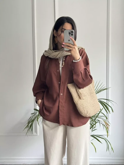 مانتو شومیزی مرجان