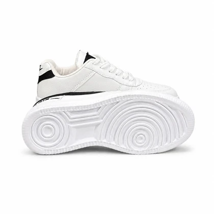 کفش کتانی مردانه زنانه و بزرگ پا مدل ایرفورس سفید مشکی Nike Air Force