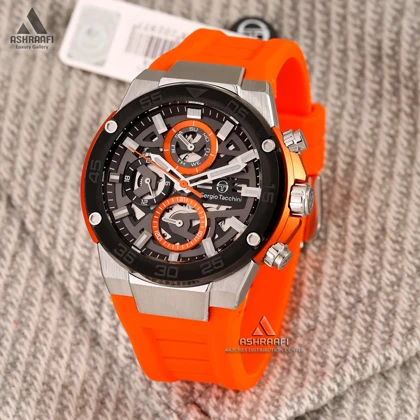ساعت سرجیو تاچینی نارنجی Sergio Tacchini ST.3.10006-1