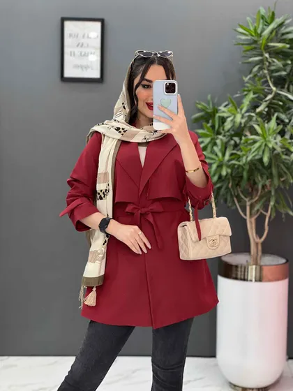 مانتو بالاژیله آستین سگک