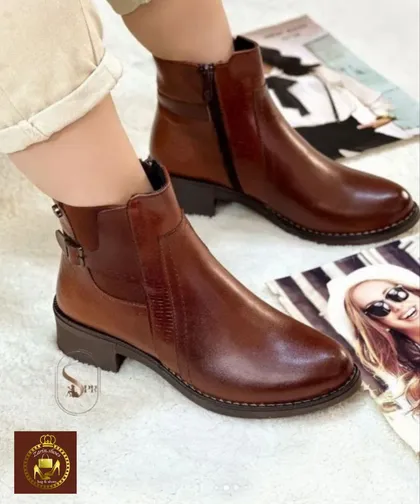 نیم بوت پاشنه‌دار زنانه هوگو