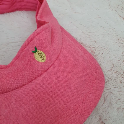 کلاه آفتابگیر دخترانه کد Z-TY43 رنگ صورتی