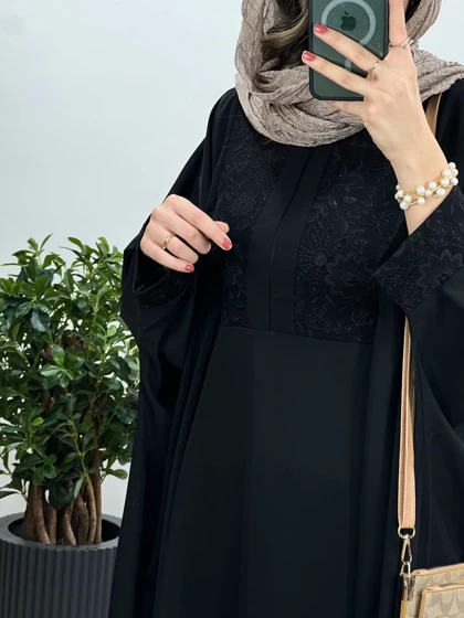عبای بلند سوزندوزی اسرا 6