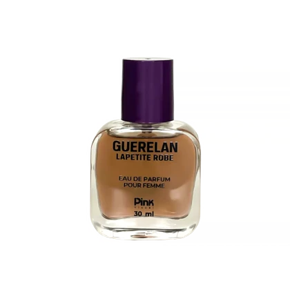 عطر جیبی زنانه پینک ویژوآل مدل Guerlain La Petite Robe Noir حجم 30 میلی لیتر