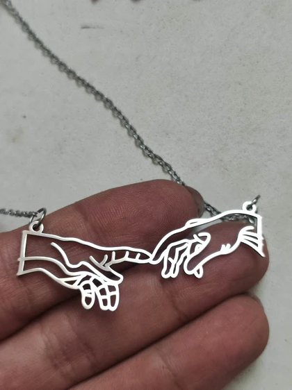 گردنبند استیل آفرینش