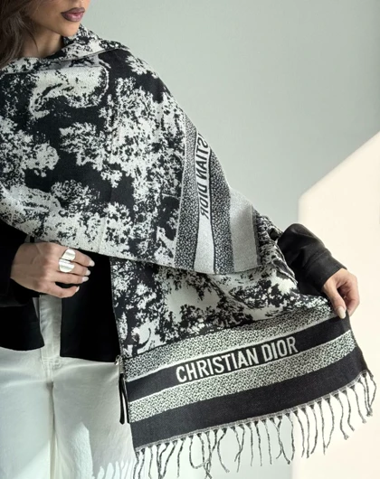 شال وارداتی کریستین دیور فوتر کد 400