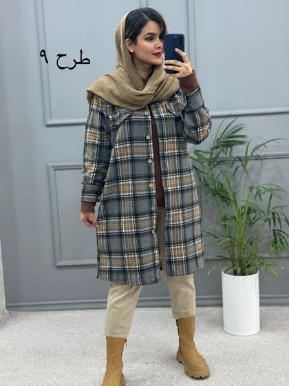 پالتو بلند پشمی