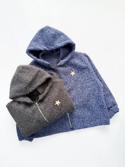 سویشرت پشمی کلاهدار