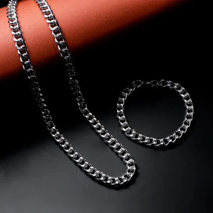 نیم ست نقره ای مدل Cartier