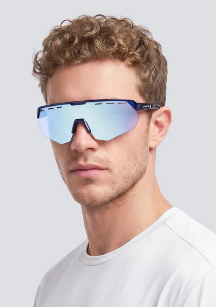 عینک آفتابی دی فرانکلین مدل D.franklin Thunder Fifty Trans Blue / Blue Revo
