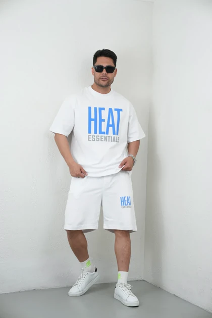 ست مردانه تیشرت و شلوارک HEAT