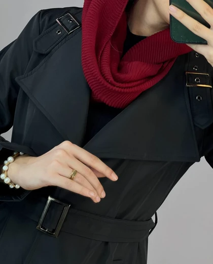 بارانی بلند ضد آب ژیکان
