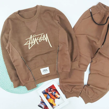 بلوز شلوار پسرانه ژاکارد