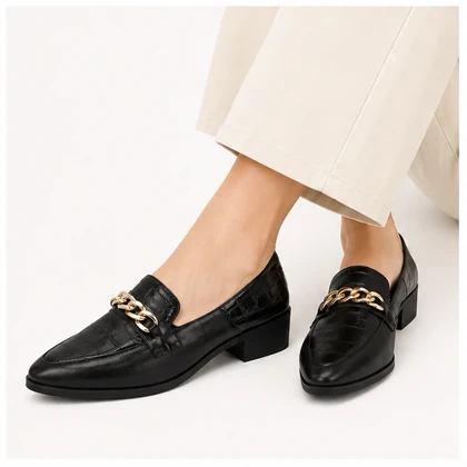 کفش کالج زنانه مدل Flat shoes - FCr10
