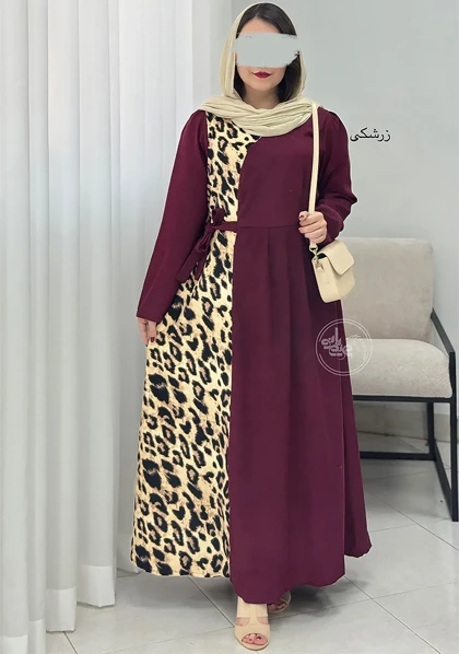 پیراهن مانتویی آسلی