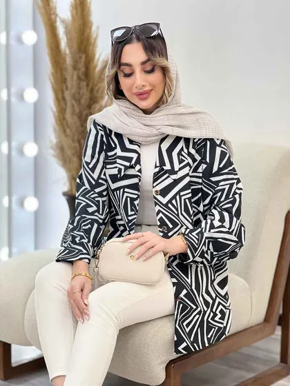 شومیز طرح دار کاملیا
