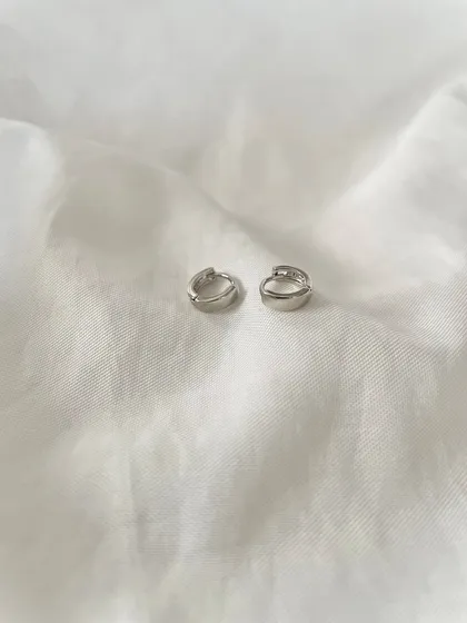 گوشواره حلقه‌ای ساده