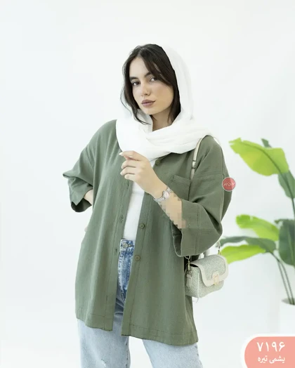 مانتوکنفی رز 7196