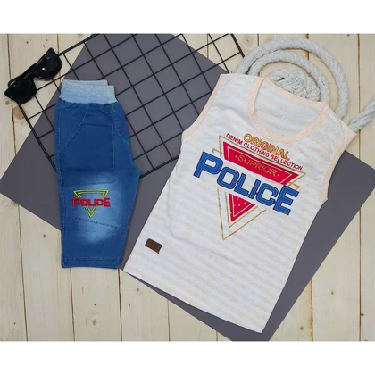تاپ شلوارک پسرانه POLICE