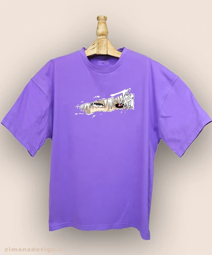 تیشرت لش مردانه و زنانه طرح توکیو غول شخصیت کانکی کد 918