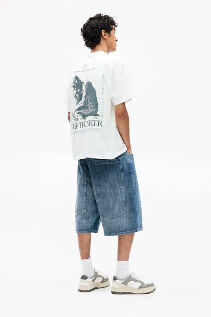 تیشرت مردانه اورجینال پول اند بیر pull-and-bear