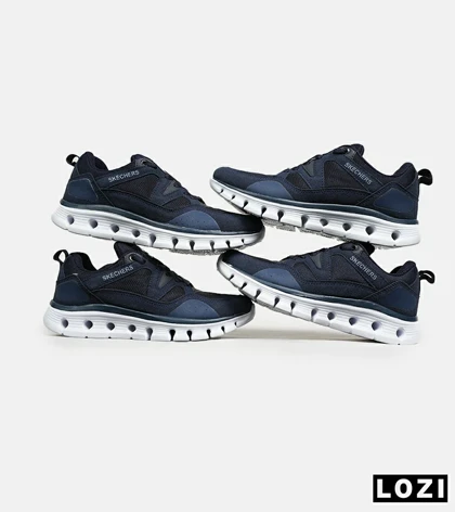 کفش کتانی طبی زنانه و مردانه سرمه ای SKECHERS element 2.0