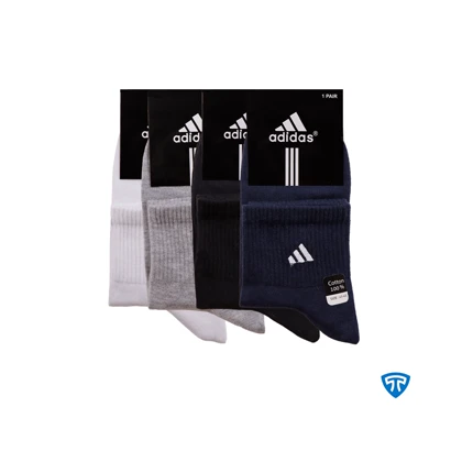 جوراب نیم ساق اسپرت مردانه تاپیک برند ADIDAS