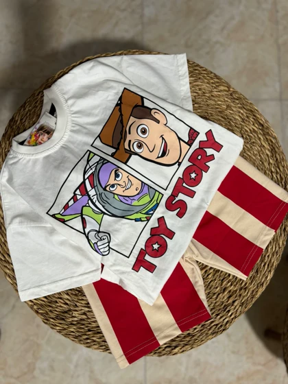 ست تیشرت و شلوارک ترک TOY STOR