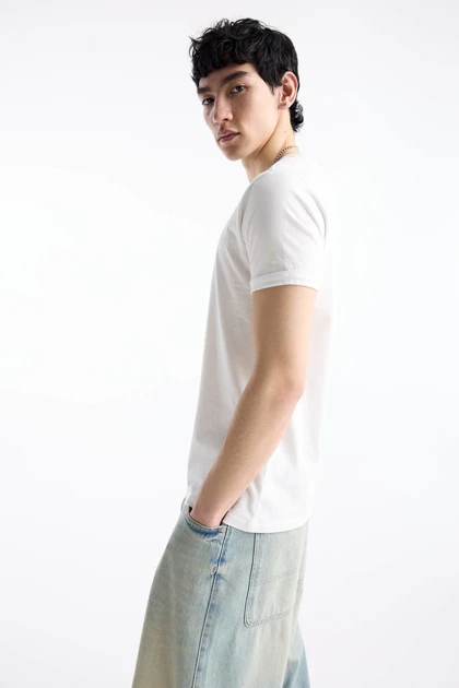 تیشرت مردانه اورجینال پول اند بیر pull-and-bear