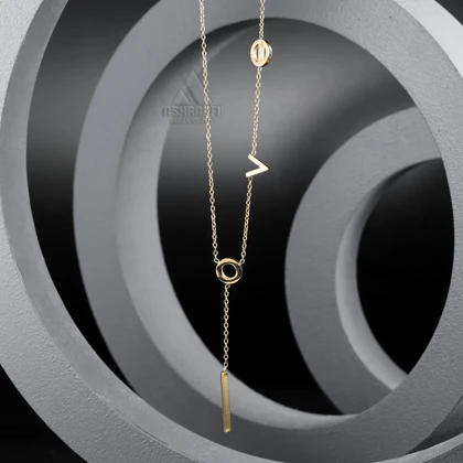 گردنبند زنانه لاو Love Lariat Necklace G