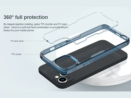 قاب محافظ ژله ای آیفون 15 نیلکین Nillkin Nature TPU Pro Series case for Apple iPhone 15