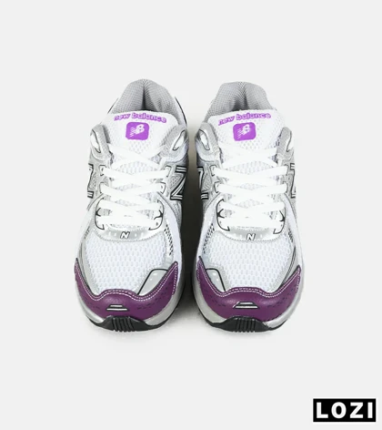 کفش کتانی مردانه و زنانه طوسی بنفش New Balance 860 V.02 مدل 7511