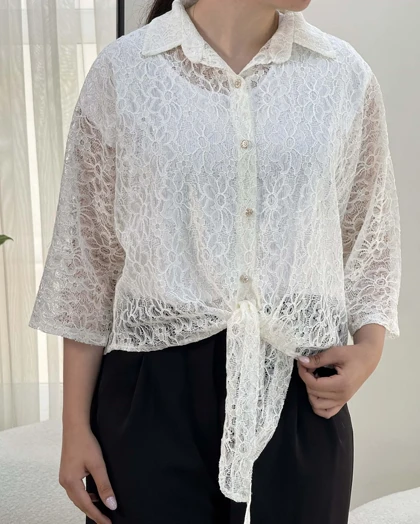 ست دو تیکه گره‌ای دانتل