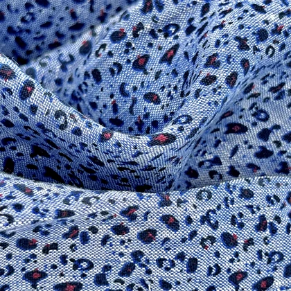 پیراهن لینن طرحدار 0266105c-10