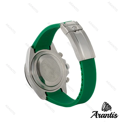 ساعت مردانه رولکس دیتونا بند رابر سبز m-3066