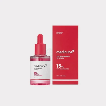 سرم ضدلک و روشن‌کننده نیاسینامید مدیکیوب TXA 15 Serum