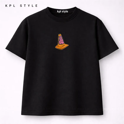 تیشرت پینترستی قواره باکسی | %100 پنبه گرم بالا کد 1259