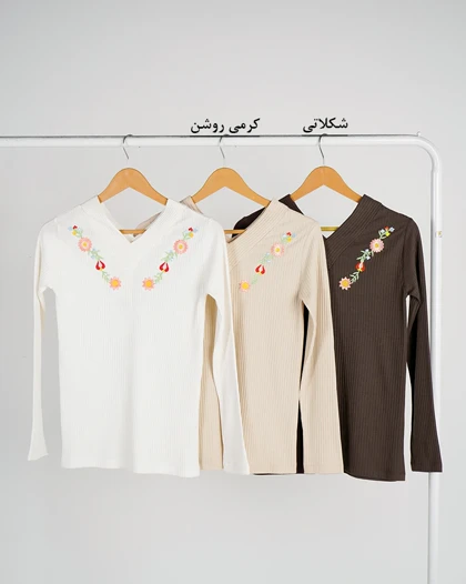 بلوز گلدوزی نیهان | هیبا