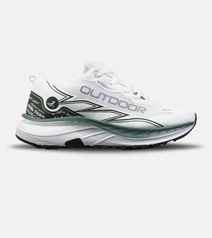 کفش کتانی سفید سبز مردانه و زنانه Salomon OutDoor مدل 8925