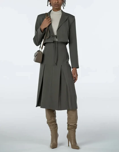 کراپ جلو بند دار