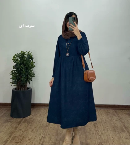 پیراهن مانتویی ترگل 2(ایراد دار)