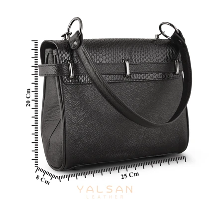 کیف دوشی و دستی زنانه چرم یلسان مدل ماژولار ستا کد 214-MC