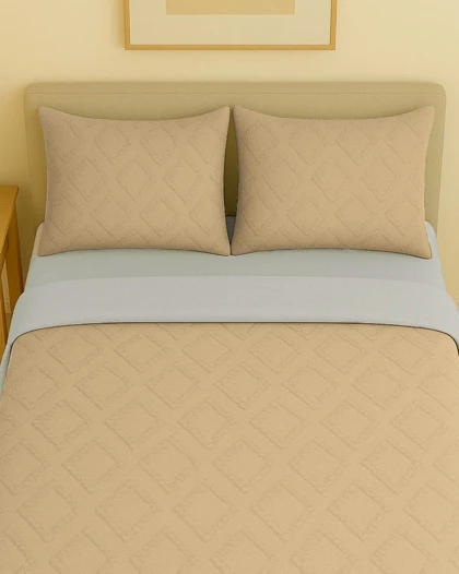 سرویس روتختی کاوری مینیمال طرح برجسته لوزی (نسکافه ای)