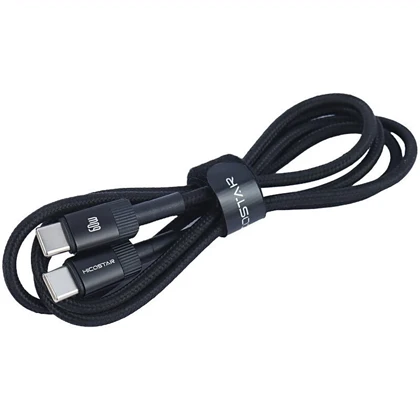 کابل تایپ سی هایکو استار HICOSTAR مدل 147C-C توان 60 وات 1 متری