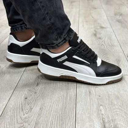 کفش و کتانی مردانه مدل پوما PUMA رنگ مشکی و سفید