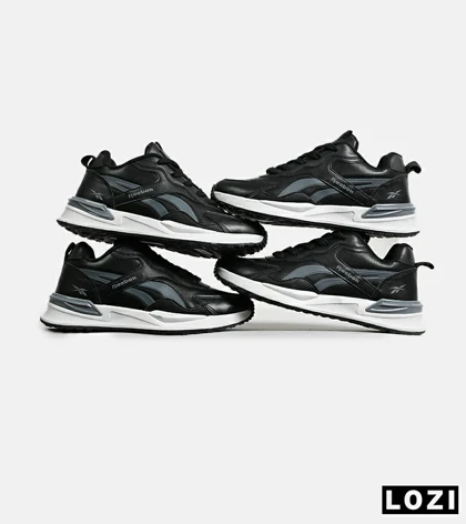 کفش کتانی مشکی طوسی REEBOK Unphased Pro V2