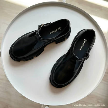 کفش کالج زنانه استرادیواریوس مدلStradivarius-Flat-shoes-FBl60